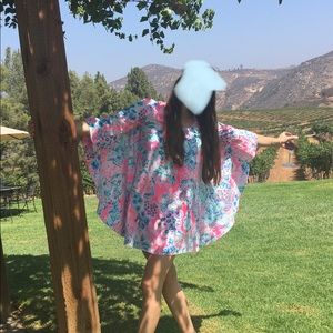 Lilly Pulitzer cape mini dress